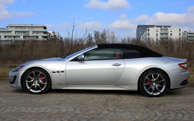 Maserati GranCabrio cena 249900 przebieg: 59900, rok produkcji 2014 z Kowalewo Pomorskie małe 232